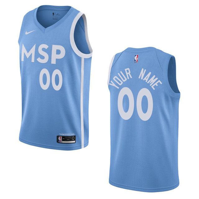 Custom Timberwolves Jersey