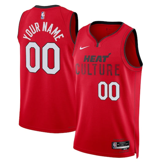 Custom Heat City Jersey