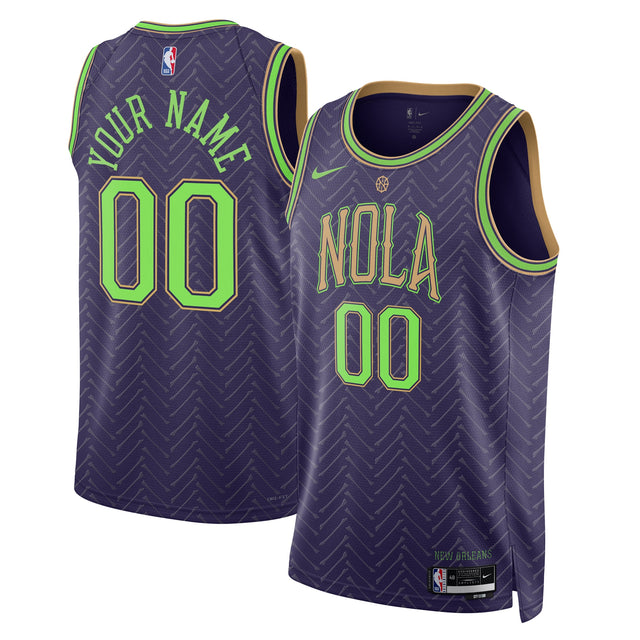 Custom Pelicans City Jersey