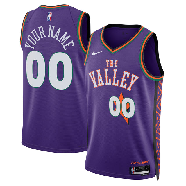 Custom Suns City Jersey