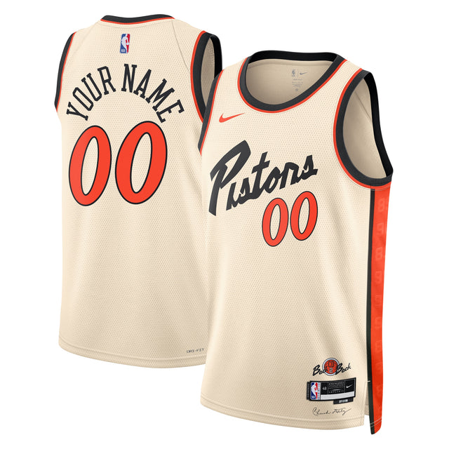 Custom Pistons City Jersey