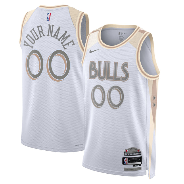 Custom Bulls City Jersey