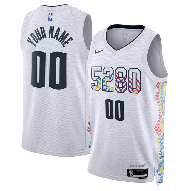 Custom Nuggets City Jersey