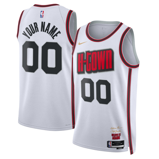 Custom Rockets City Jersey