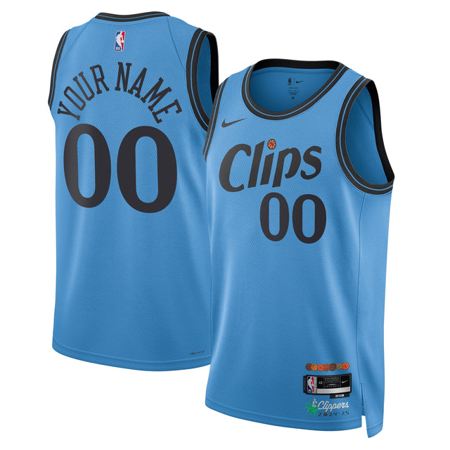 Custom Clippers City Jersey