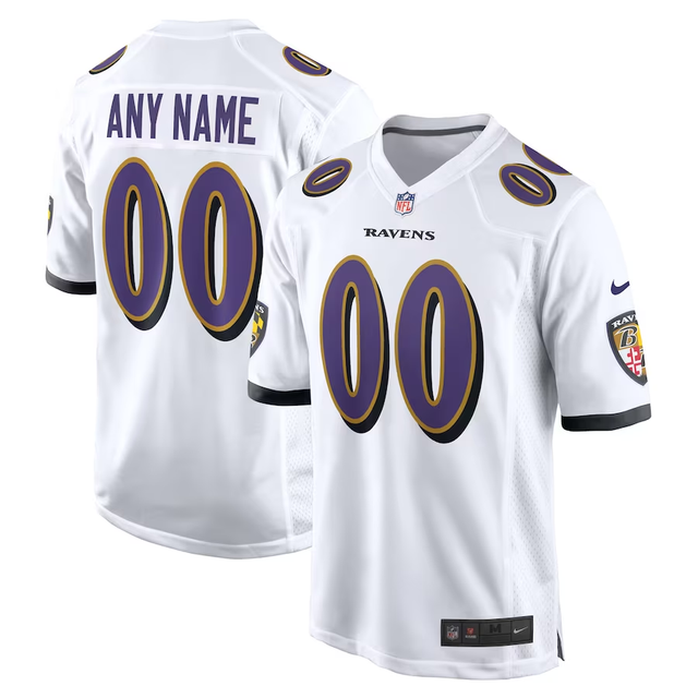 Custom Ravens Jersey