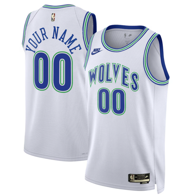 Custom Timberwolves Jersey