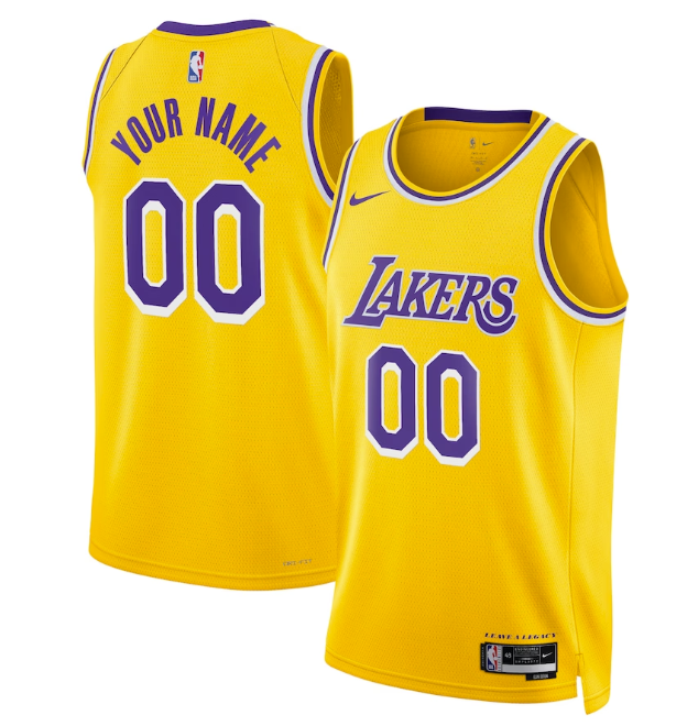 Custom Lakers Jersey