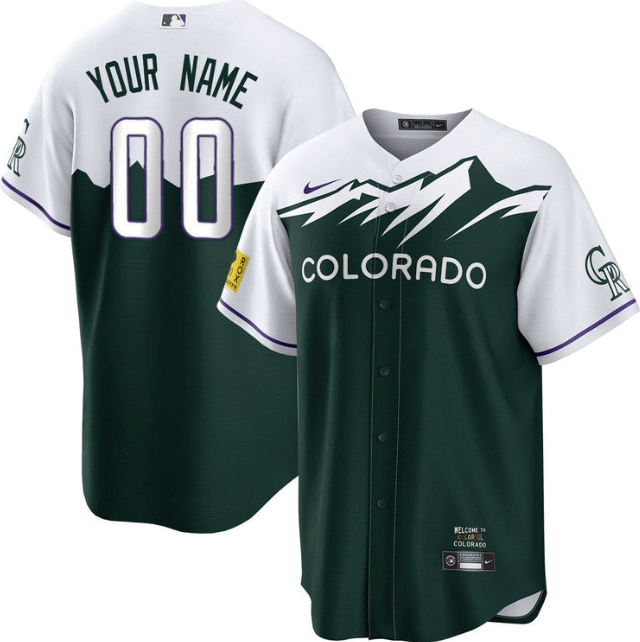 Custom Rockies Jersey