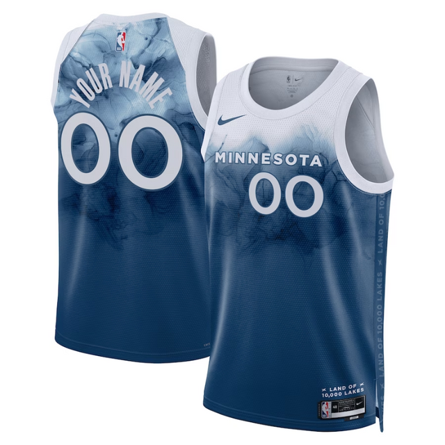 Custom Timberwolves Jersey