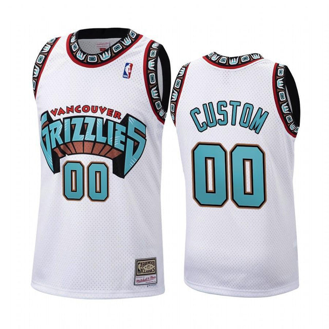 Custom Grizzlies Throwback Jersey