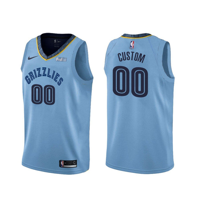 Custom Grizzlies Jersey