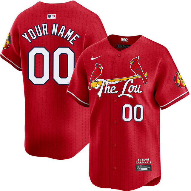 Custom Cardinals Jersey