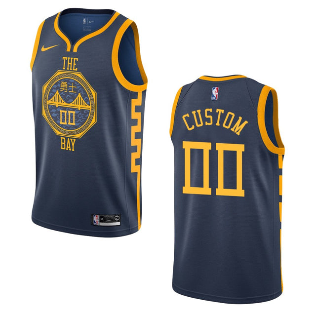 Custom Warriors City Jersey