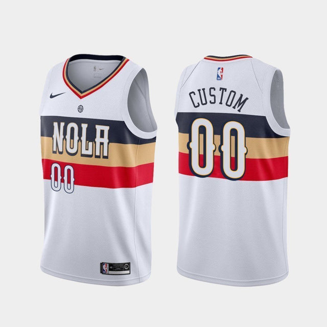 Custom Pelicans Earned Jersey