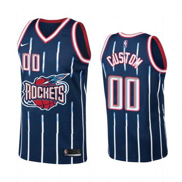 Custom Rockets Throwback Jersey