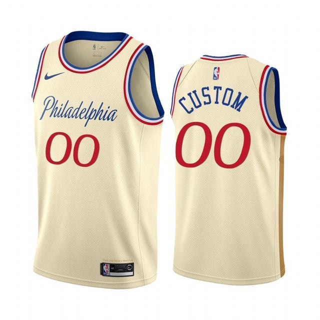 Custom 76ers City Jersey