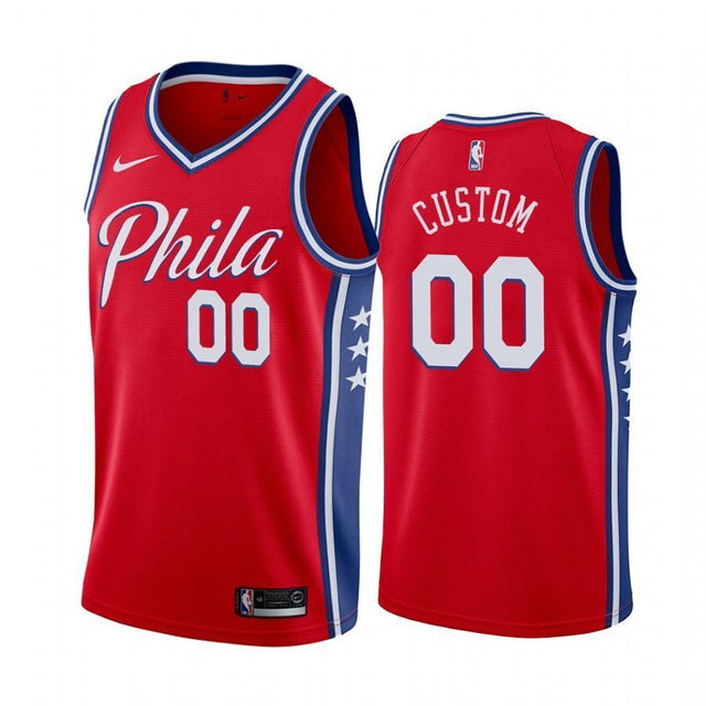 Custom 76ers Jersey