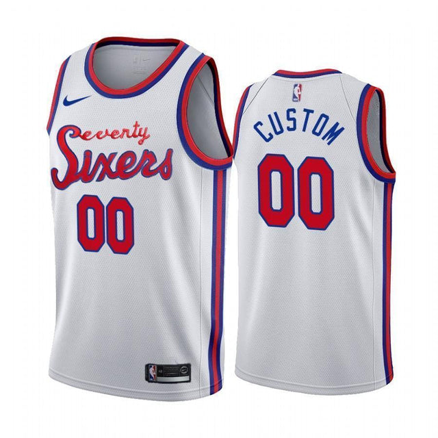 Custom 76ers Retro Jersey