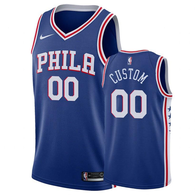 Custom 76ers Jersey