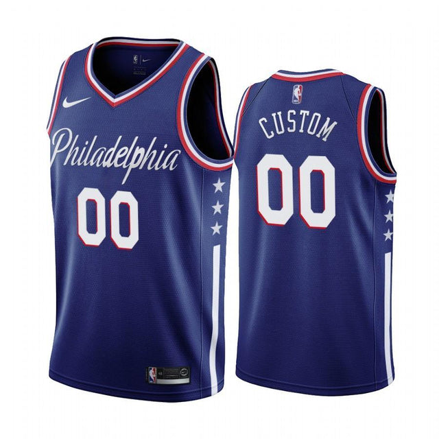 Custom 76ers City Jersey