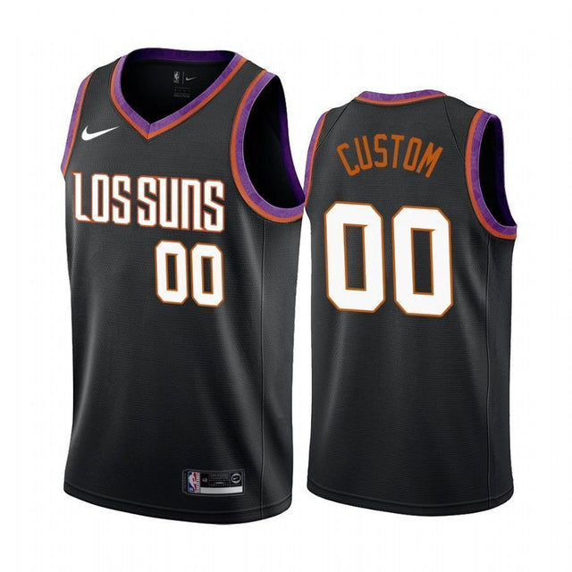 Custom Suns City Jersey