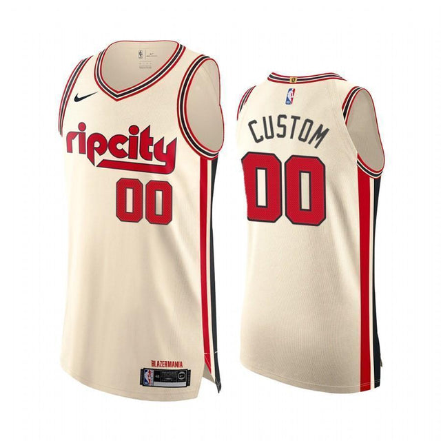 Custom Trail Blazers City Jersey