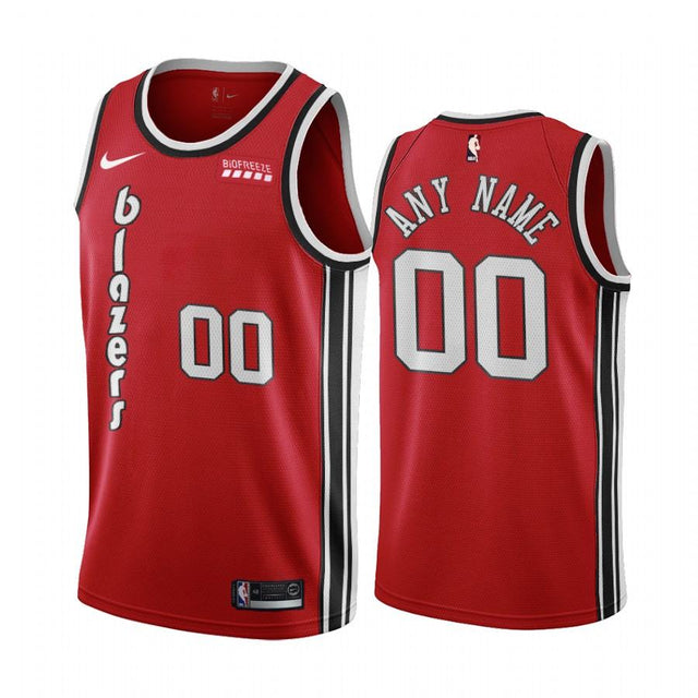 Custom Trail Blazers Retro Jersey