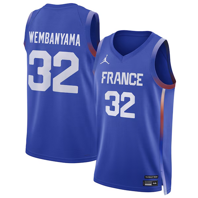 Wembanyama Olympics Jersey