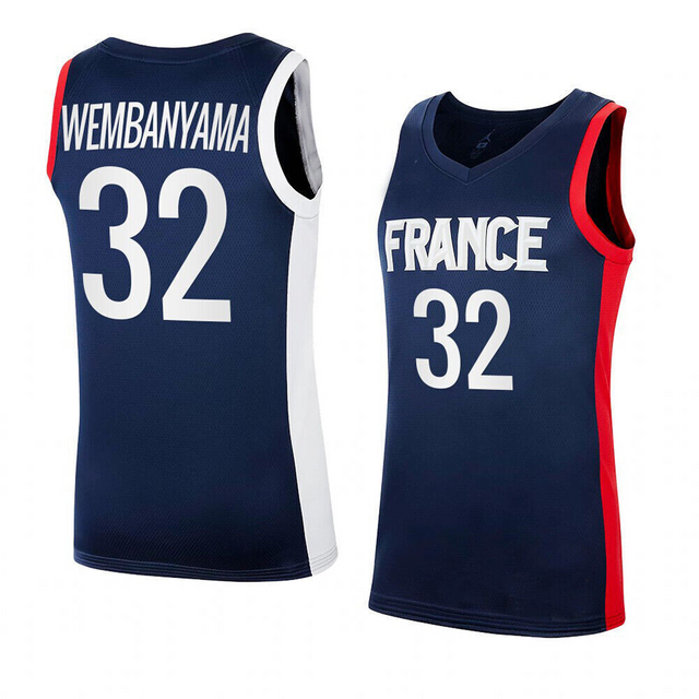 Wembanyama Olympics Jersey