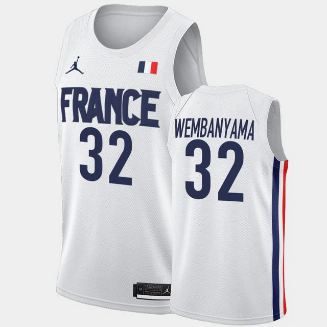 Wembanyama Olympics Jersey