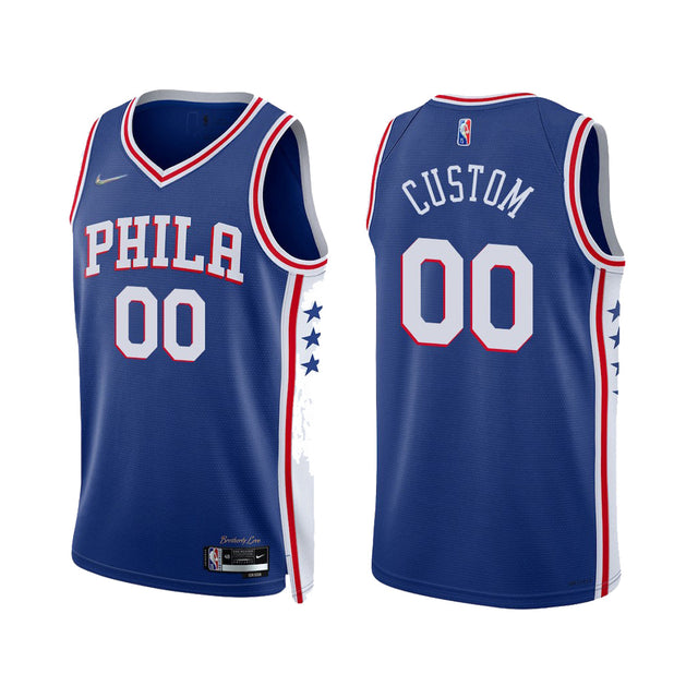 Custom 76ers Jersey