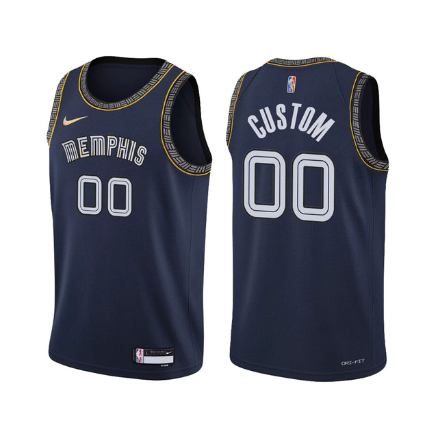 Custom Grizzlies 75th Anniversary Jersey