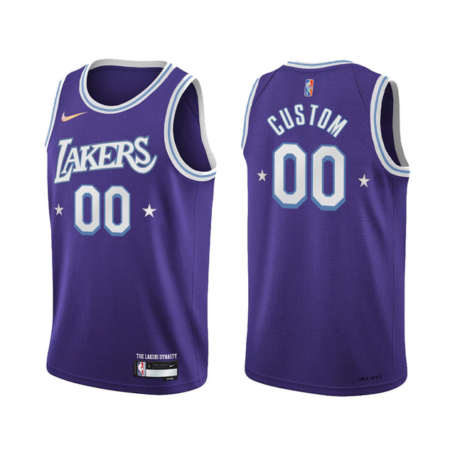 Custom Lakers 75th Anniversary Jersey