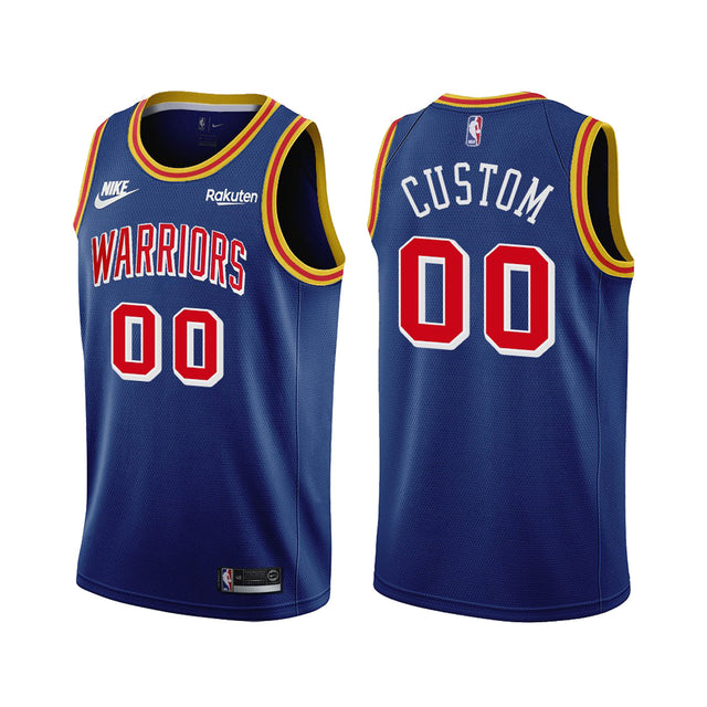 Custom Warriors 75th Anniversary Jersey