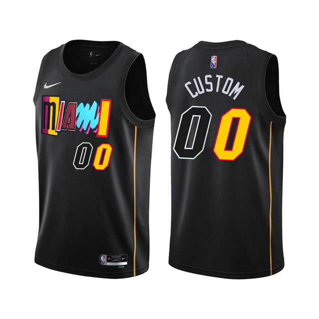 Custom Heat City Jersey